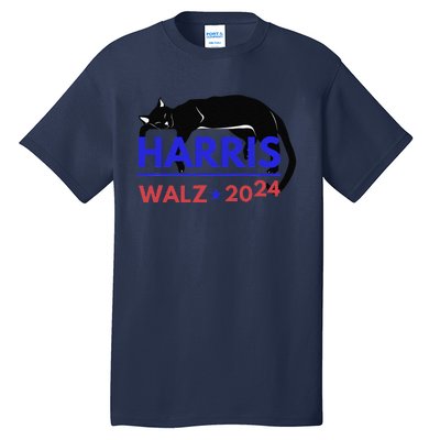 Kamala Harris Tim Walz Harris Waltz 2024 Harris Cat Tall T-Shirt