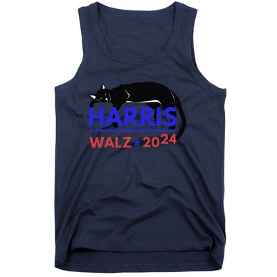 Kamala Harris Tim Walz Harris Waltz 2024 Harris Cat Tank Top