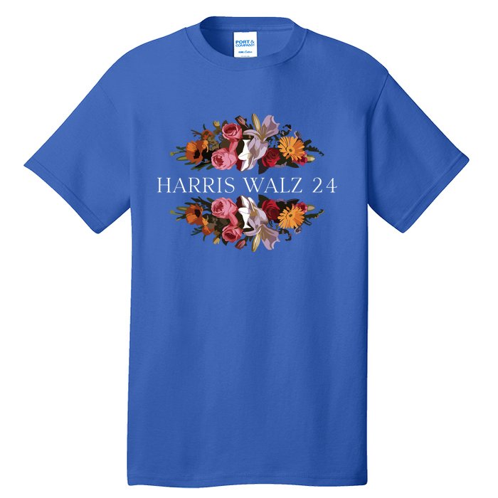 Kamala Harris Tim Walz 24 Tall T-Shirt