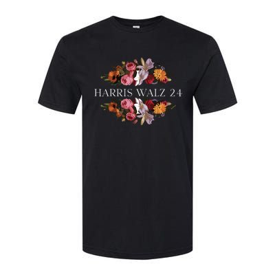 Kamala Harris Tim Walz 24 Softstyle CVC T-Shirt