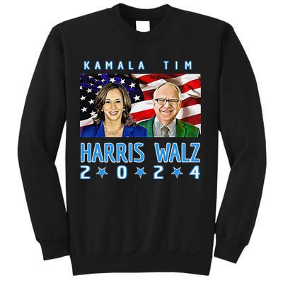 Kamala Harris Tim Walz The 2024 Democratic Party Nov 5 Win Sweatshirt