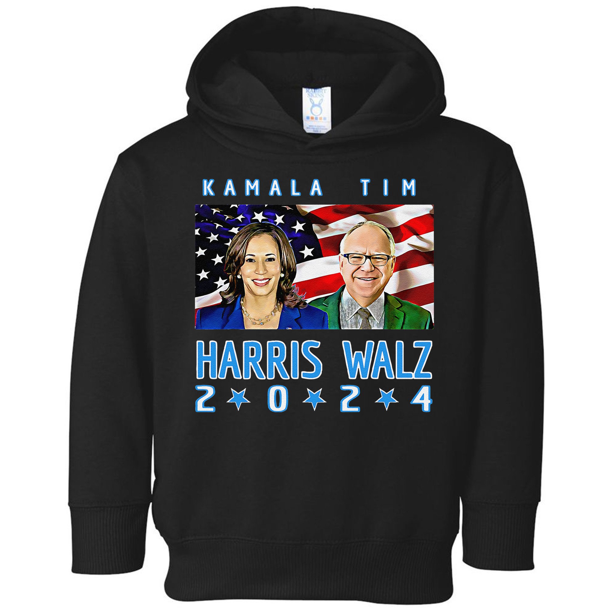 Kamala Harris Tim Walz The 2024 Democratic Party Nov 5 Win Toddler Hoodie
