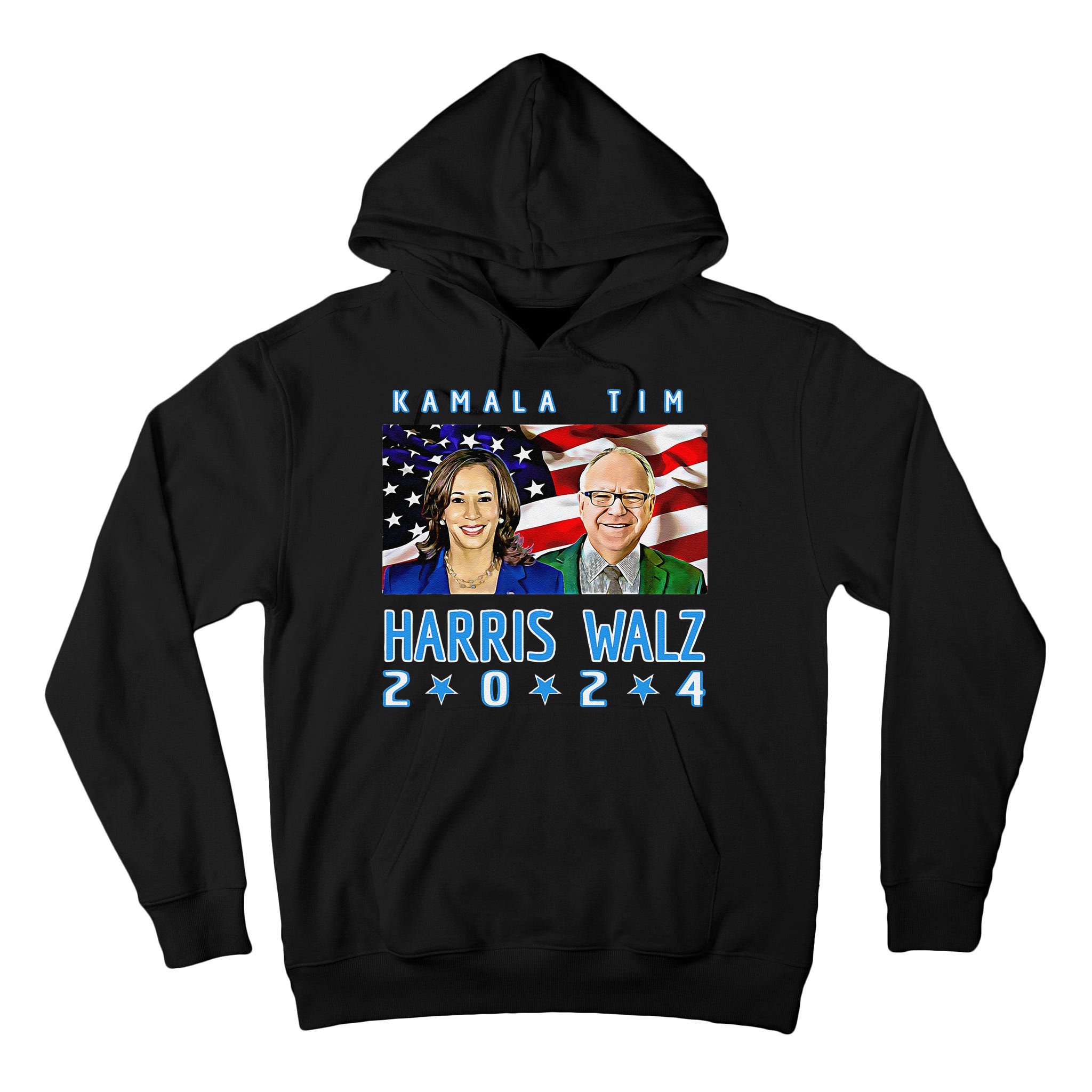 Kamala Harris Tim Walz The 2024 Democratic Party Nov 5 Win Tall Hoodie