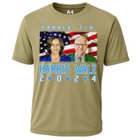 Kamala Harris Tim Walz The 2024 Democratic Party Nov 5 Win Cooling Performance Crew T-Shirt