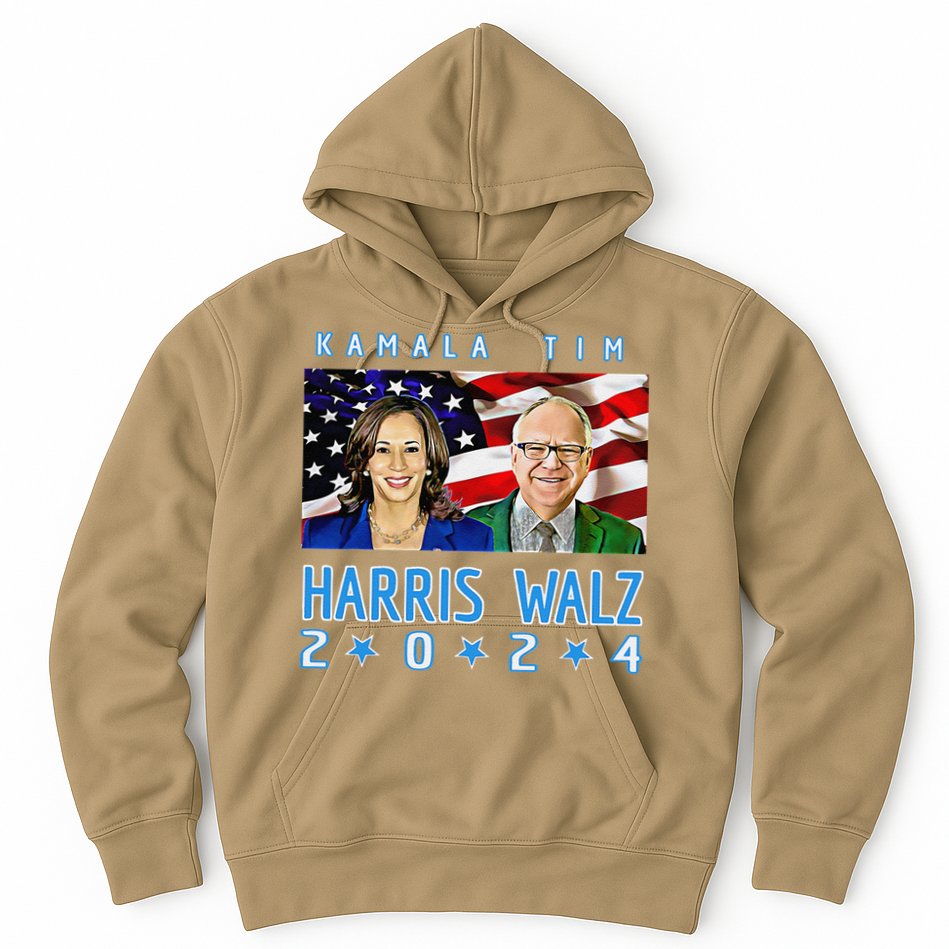 Kamala Harris Tim Walz The 2024 Democratic Party Nov 5 Win Hoodie