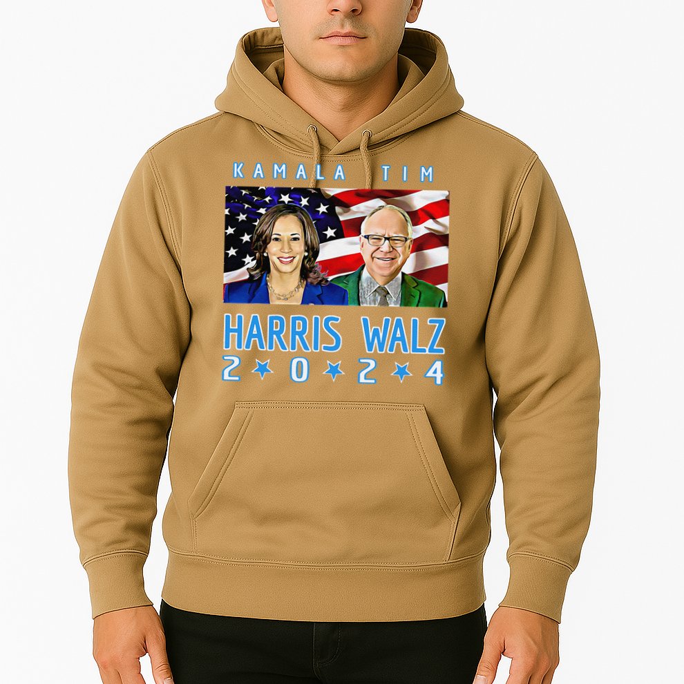 Kamala Harris Tim Walz The 2024 Democratic Party Nov 5 Win Hoodie