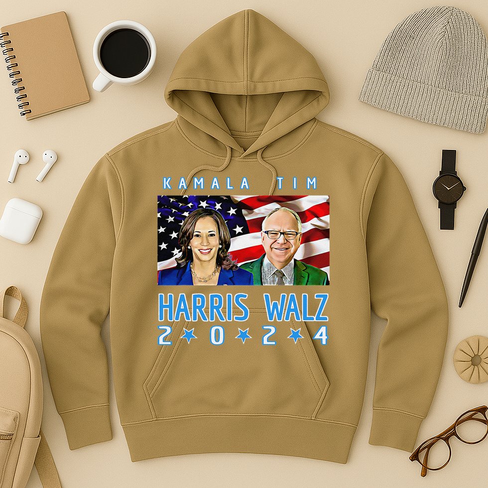 Kamala Harris Tim Walz The 2024 Democratic Party Nov 5 Win Hoodie