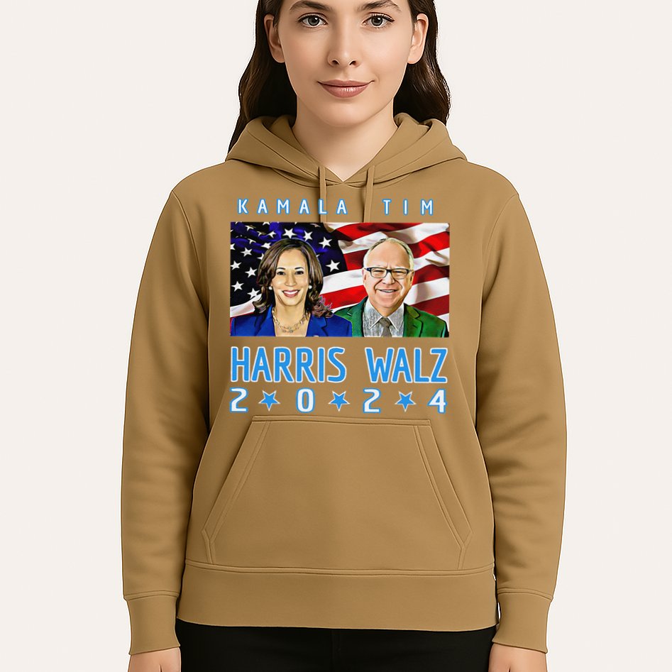 Kamala Harris Tim Walz The 2024 Democratic Party Nov 5 Win Hoodie