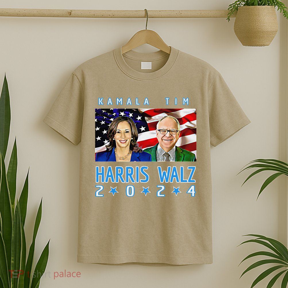 Kamala Harris Tim Walz The 2024 Democratic Party Nov 5 Win T-Shirt