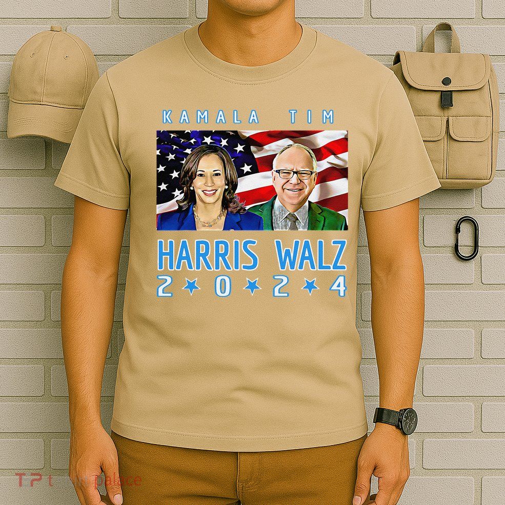 Kamala Harris Tim Walz The 2024 Democratic Party Nov 5 Win T-Shirt