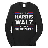 Kamala Harris Tim Walz Waltz Long Sleeve Shirt