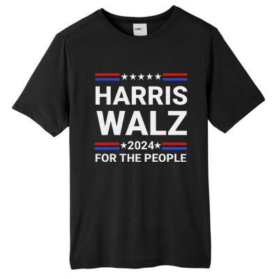 Kamala Harris Tim Walz Waltz Tall Fusion ChromaSoft Performance T-Shirt