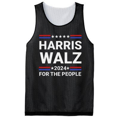 Kamala Harris Tim Walz Waltz Mesh Reversible Basketball Jersey Tank