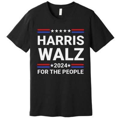 Kamala Harris Tim Walz Waltz Premium T-Shirt