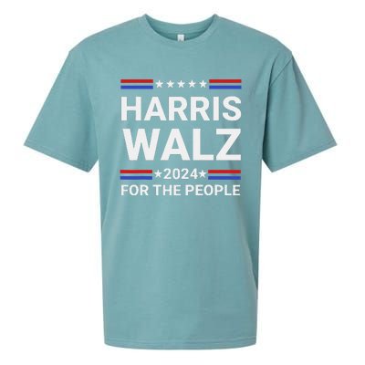 Kamala Harris Tim Walz Waltz Sueded Cloud Jersey T-Shirt