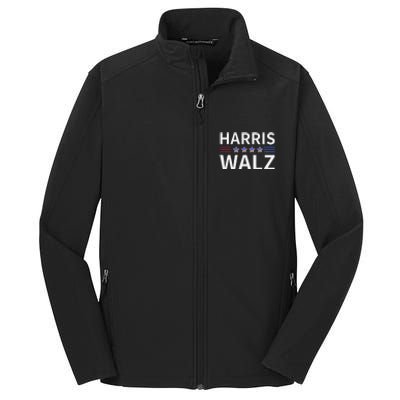 Kamala Harris Tim Walz Waltz 2024 Core Soft Shell Jacket