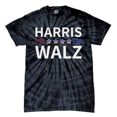 Kamala Harris Tim Walz Waltz 2024 Tie-Dye T-Shirt