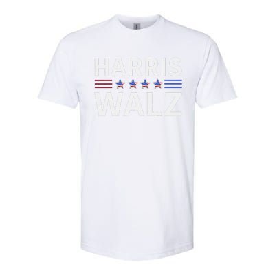 Kamala Harris Tim Walz Waltz 2024 Softstyle CVC T-Shirt