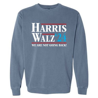 Kamala Harris Tim Walz Waltz Harris Waltz 2024 Vp Election Gift Garment-Dyed Sweatshirt