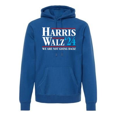 Kamala Harris Tim Walz Waltz Harris Waltz 2024 Vp Election Gift Premium Hoodie