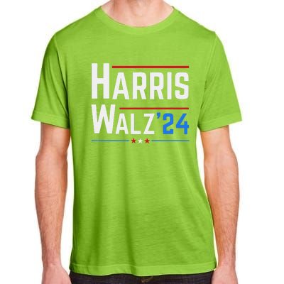 Kamala Harris Tim Walz Waltz Election 2024 Adult ChromaSoft Performance T-Shirt