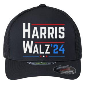 Kamala Harris Tim Walz Waltz Election 2024 Flexfit Unipanel Trucker Cap