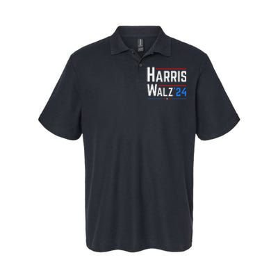 Kamala Harris Tim Walz Waltz Election 2024 Softstyle Adult Sport Polo