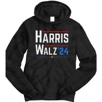 Kamala Harris Tim Walz Waltz Election 2024 Tie Dye Hoodie