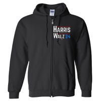 Kamala Harris Tim Walz Waltz Election 2024 Full Zip Hoodie