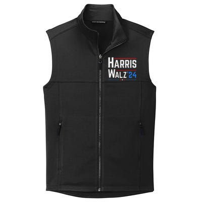 Kamala Harris Tim Walz Waltz Election 2024 Collective Smooth Fleece Vest