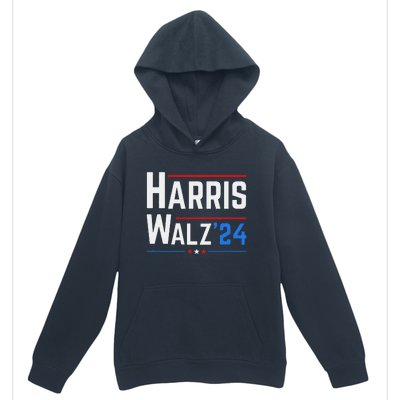 Kamala Harris Tim Walz Waltz Election 2024 Urban Pullover Hoodie