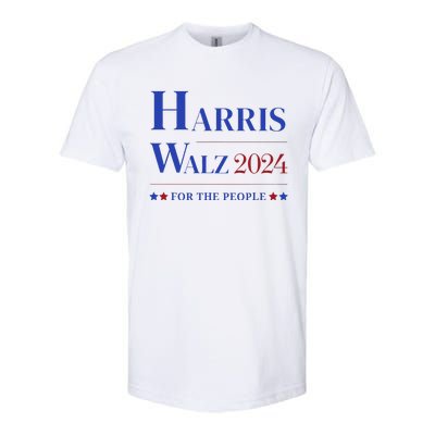 Kamala Harris Tim Walz Waltz Election Party Wear Softstyle CVC T-Shirt