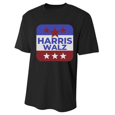 Kamala Harris Tim Walz Waltz Election Party Wear Performance Sprint T-Shirt