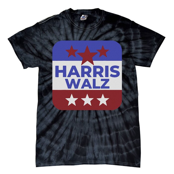 Kamala Harris Tim Walz Waltz Election Party Wear Tie-Dye T-Shirt