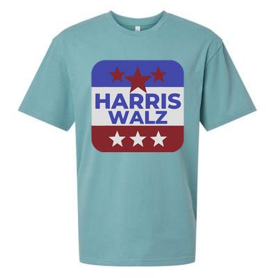 Kamala Harris Tim Walz Waltz Election Party Wear Sueded Cloud Jersey T-Shirt