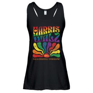 Kamala Harris Tim Waltz 2024 Ladies Essential Flowy Tank