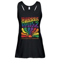 Kamala Harris Tim Waltz 2024 Ladies Essential Flowy Tank