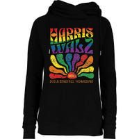 Kamala Harris Tim Waltz 2024 Womens Funnel Neck Pullover Hood