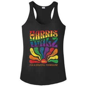 Kamala Harris Tim Waltz 2024 Ladies PosiCharge Competitor Racerback Tank