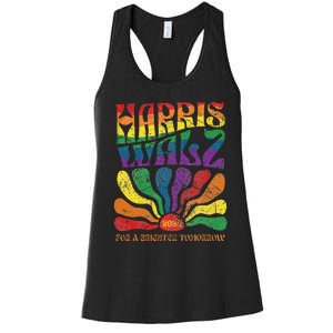 Kamala Harris Tim Waltz 2024 Women's Racerback Tank