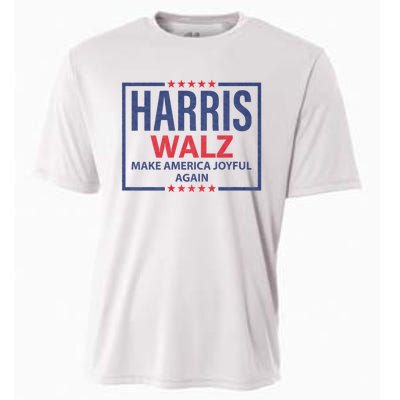 Kamala Harris Tim Walz Waltz Make America Joyful Again 2024 Cooling Performance Crew T-Shirt