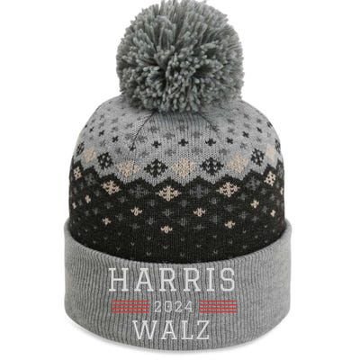 Kamala Harris Tim Waltz 2024 Harris Walz 2024 Election The Baniff Cuffed Pom Beanie