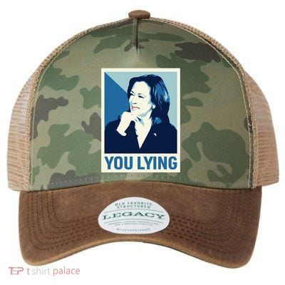 Kamala Harris Trump Debate 2024 Meme I Know You Lying Legacy Tie Dye Trucker Hat