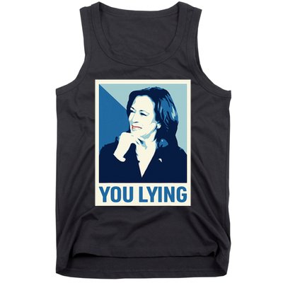 Kamala Harris Trump Debate 2024 Meme I Know You Lying Tank Top