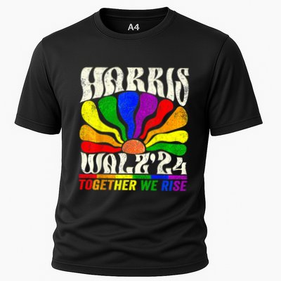 Kamala Harris Tim Walz Pride Lgbt 2024 Together We Rise Performance Shirt