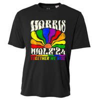 Kamala Harris Tim Walz Pride Lgbt 2024 Together We Rise Cooling Performance Crew T-Shirt