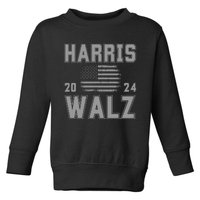 Kamala Harris Tim Walz 2024 Toddler Sweatshirt