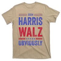 Kamala Harris Tim Walz Obviously Election 2024 Harris Waltz T-Shirt