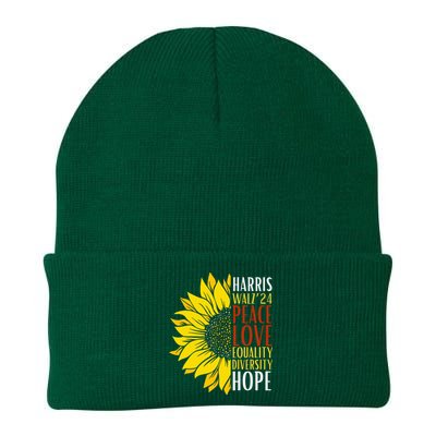 Kamala Harris Tim Walz 24 Lgbt Harris Walz Waltz 2024 Knit Cap Winter Beanie