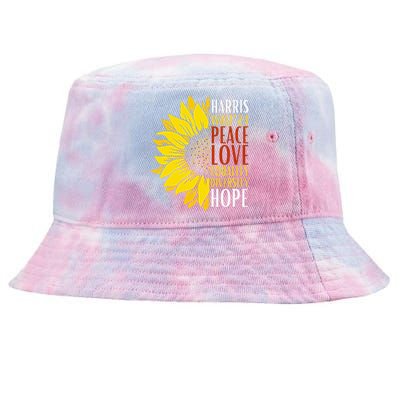 Kamala Harris Tim Walz 24 Lgbt Harris Walz Waltz 2024 Tie-Dyed Bucket Hat